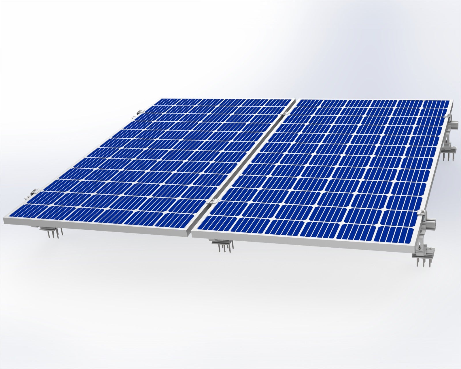 Alupedia PV Unterkonstruktion Montageset